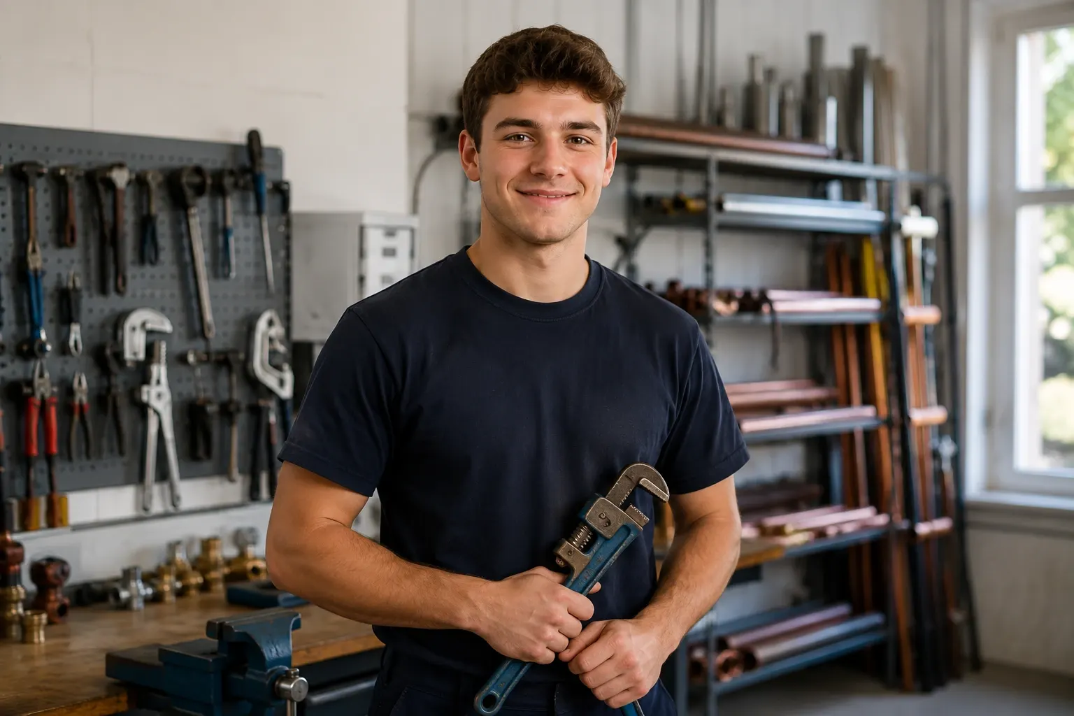 Team von WÄRMEWERK Haustechnik bei der Arbeit